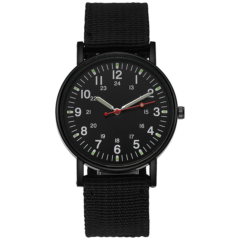 2022 new luminous men's watch men's watch nylon braids leisure sports watch factory wholesale